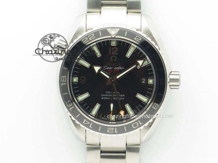 0801 Durable Planet Ocean Professional Ceramic Bezel 42mm 1:1 MK Best Edition Silver Markers On SS Bracelet A 8085